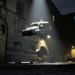 Alien abduction / recycling - istock