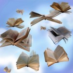 Flying books