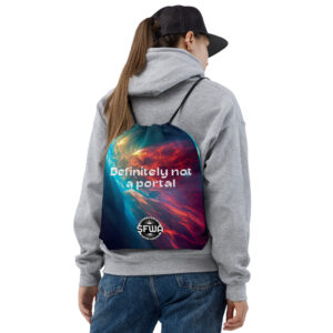 Drawstring Bag (Definitely Not a Portal)