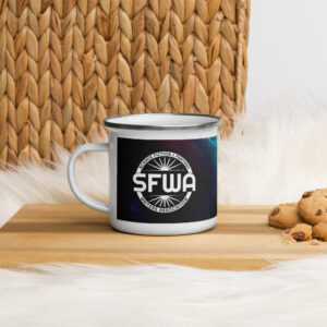 SFWA Enamel Mug