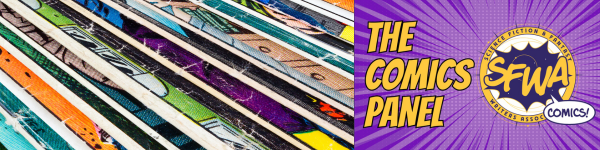 Banner for THE COMICS PANEL series.