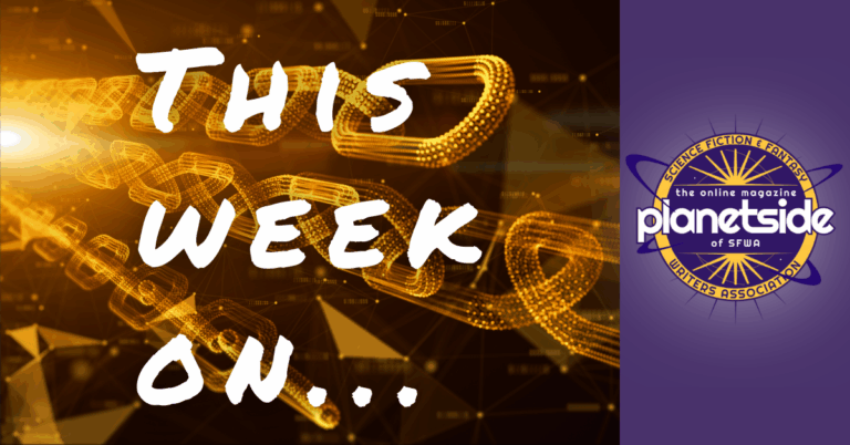 This Week on Planetside. Default feature image for a Planetside article with the image of links in a chain and the magazine logo.