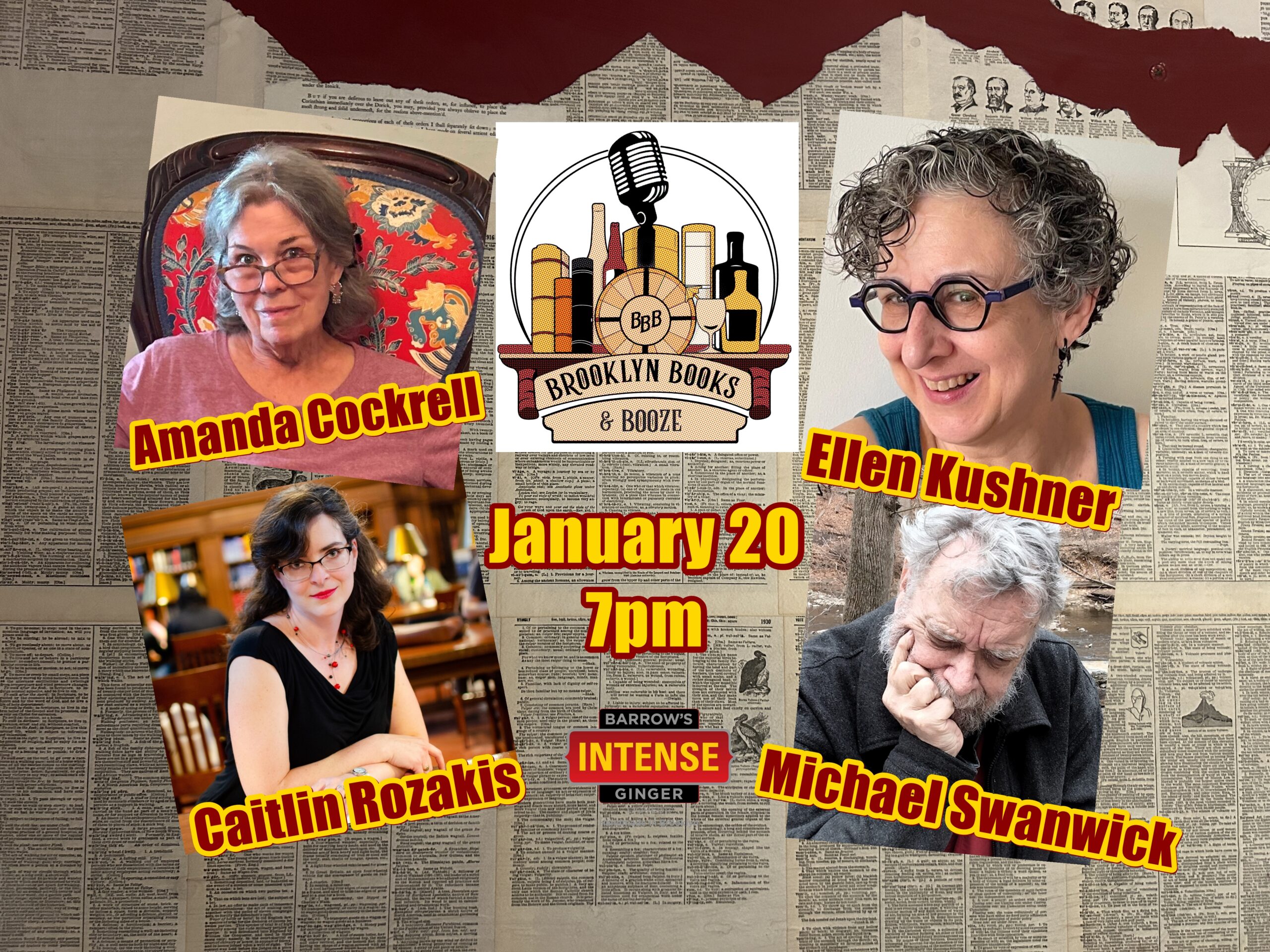 Brooklyn Books & Booze!