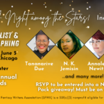 Nebula Finalists and VIP Guest Autographing at the Nebulas!